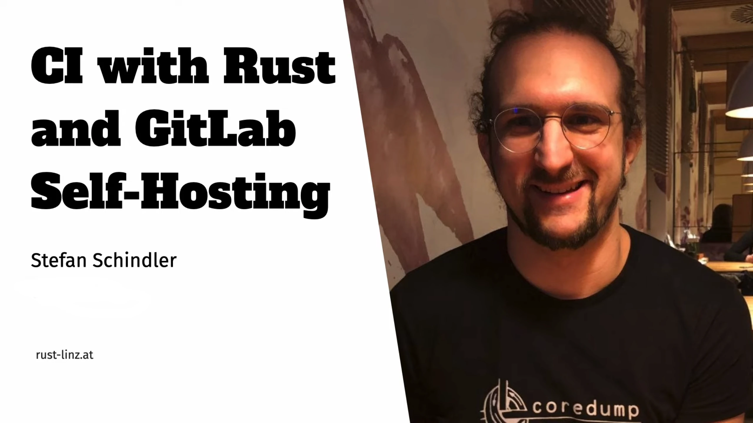 Continous Integration with Rust and GitLab Self-Hosting Video Thumbnail